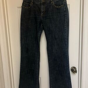Michael Kors Studded Women's Dark Blue Jeans